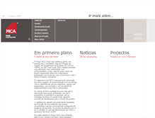 Tablet Screenshot of mca-grupo.com